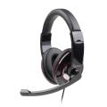 Gembird Stereo headset glossy black