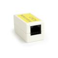 Gembird Cat. 6 LAN coupler white color