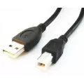 Gembird CABLE USB2.0 A-B Black Moulded (Bulk Package) 1.8m