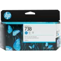 Hewlett Packard 738 130-ml Cyan DesignJet Ink Cartridge