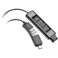 Hewlett Packard Poly DA85-M USB to QD Adapter