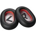 Hewlett Packard Poly Voyager 8200 Black Leatherette Ear Cushions 2 Pieces