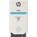 Hewlett Packard Ink/768 Cyan 500-ml DesignJet Ink Car