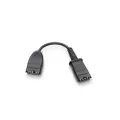 Hewlett Packard Poly 4 Pin QD to 6 Pin QD Cable 0.13M