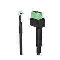 Hewlett Packard Poly Studio A2 Black Cable for Table Mic Output JST to FemalePhoenix Connector 2M(6.5ft)