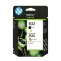 Hewlett Packard 302 Ink Cartridge Combo 2-Pack