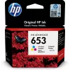 Hewlett Packard 653 Tri-color Original Ink Advantage Cartridge