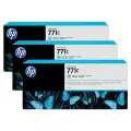 Hewlett Packard Inkt cartridge NO 771C 3-PACK LIGHT Cyan 775ML