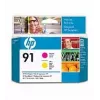 Hewlett Packard Printhead no. 91 Magenta and Yellow