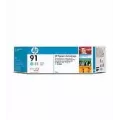 Hewlett Packard Inkt cartridge no. 91 Light Cyan (775 ml) w Vivera Ink