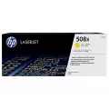 Hewlett Packard 508X Toner cartridge hoge capaciteit geel (9500 pag)