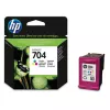 Hewlett Packard 704 inktcartridge drie kleuren standard capacity 200 paginas