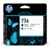 Hewlett Packard 774 Matte Black/Cyan Printhead
