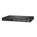 Hewlett Packard Enterprise Aruba Networking CX 6200F 24G Class-4 PoE 4SFP+ 370W Switch