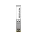 Hewlett Packard Enterprise 1000BASE-T SFP copper GbE pluggable RJ45 connector up to 100 meters over Category-5 5e 6 and 6a unshielded twisted paircable