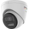 Hikvision Digital Technology 4K Smart Hybrid Light ColorVu Fixed 2.8mm Turret Camera, analog output