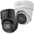 Hikvision Digital Technology 4 MP Acusense Motorized Varifocal Turret Network Camera, Black