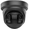 Hikvision Digital Technology 8 MP Panoramic ColorVu Fixed 2.8mm Turret Network Camera, Black