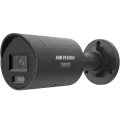 Hikvision Digital Technology 4 MP Smart Hybrid Light with ColorVu Fixed 2.8mm Mini Bullet Network Camera, Black