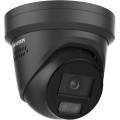 Hikvision Digital Technology 4 MP Smart Hybrid Light with ColorVu Fixed 2.8mm Turret Network Camera, Black