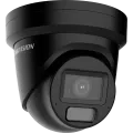 Hikvision Digital Technology 8 MP Acusense Smart Hybrid Light Motorized Varifocal Turret Network Camera, Black