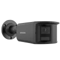 Hikvision Digital Technology 4 MP Panoramic AcuSense Fixed 2.8mm Bullet Network Camera, Black