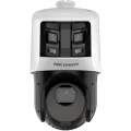 Hikvision Digital Technology 6+4MP TandemVu 25X ColorVu & IR Acusense Panoramic Network Speed PTZ Dome Camera