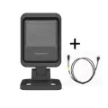 Honeywell 7680G Genesis XP USB Kit Tethered 1D PDF417 2D SR Focus Black Scanner USB Type A 3m CBL Stand
