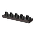 Honeywell 5 Bay charging base w/o power code. F/ recharging up to 5pcs of CT70 w/ or w/out boot. Kit incl 5 bay charging base cup w/ insert adapter and power supply. Must order power cord separately.