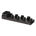 Honeywell 5 Bay Net base. F/ Ethernet comms and recharging up to 4pcs of CT70 w/ or w/o boot and 4pcs of batteries. Kit incl 5 bay net base cup w/ insert adapter battery cup and PSU.