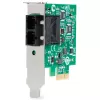 Allied Telesis 100Mbps Fast Ethernet PCI-Express Fib LC connector includes both standard and low profile brackets Single pack