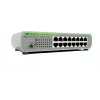 Allied Telesis 16-port 10/100TX unmanaged switch with external PSU-Multi-Region Adopter