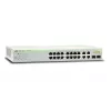 Allied Telesis 16 Port Fast Ethernet WebSmart Switch with 4 uplink ports (2 x 10/100/1000T and 2 x SFP-10/100/1000T Combo ports)