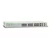 Allied Telesis 24 Port Fast Ethernet PoE WebSmart Switch with 4 uplink ports (2 x 10/100/1000T and 2 x SFP-10/100/1000T Combo ports)