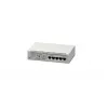 Allied Telesis 5 port 10/100/1000TX unmanaged switch with internal power supply EU Power Adapter