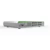 Allied Telesis 16x 10/100/1000T unmanaged switch with internal PSU-EU Power Cord-Configurable with DIP Switch