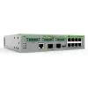 Allied Telesis L3 Gigabit Switch - 8-port 10/100/1000TPoE++ - 2-port 100/1000X SFP - 3-portDC-Input - One designated PWR300 requires at least