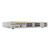 Allied Telesis Industrial managed PoE+ switch 16 x 10/100/1000TX PoE+ ports and 2 x 100/1000XSFP