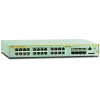 Allied Telesis L2+ managed switch 24 x 10/100/1000Mbps4 x SFP uplink slots 1 Fixed AC power supply EU Power Cord