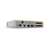 Allied Telesis L3 Gigabit Switch- 8-port 10/100/1000T PoE+- 2-port 100/1000X SFP- 1-port AC-input- and 1-port PoE-in (supporting PD and PoE pass-through)