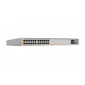 Allied Telesis 24 x 10/100/1000BASE-TX ports 2 x SFP+ ports 2 x SFP+/Stack ports 1 x Expansionmodule and dual hotswap PSU bays