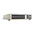 Allied Telesis L3 Stackable Switch 16x SFP+ Ports 2x QSFP+ Ports and a single fixed PSU EU Power Cord. 1 year NCP support