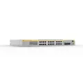 Allied Telesis 10 Gigabit Layer 3 Stackable Switch 24x 100M/1/2.5/5/10G 4x SFP+ portsEU Power Cord.
