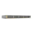 Allied Telesis L3 Stackable Switch- 48x 10/100/1000-T-4x SFP+ Ports and dual fixed PSU- EU Power Cord