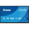 iiyama 75iWIDE IFP 40-Points Bonded PureTouch IR Screen 3840 x 2160 4K UHD VA panel LED Bl. Full Metal Housing Fan-less Speakers Multiple In-/Outputs (VGA HDMI-in(2x v