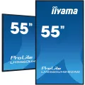 iiyama 55iWIDE LCD 3840 x 2160 4K UHD VA panelELED Bl. Metal front bezel Fan-less Speakers HDMI(3x) USB 2x v2.0 500 cd/m 4000:1 Static Contrast 6 5 ms Landscape or Po