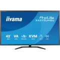 iiyama 43inch VA Dual Mode DLG UHD/FHD 120Hz 450cdm2 3ms 2xHDMI DP KVM PBP&PIP 2xUSB 3.2 2xUSB Type-C Speakers Remote