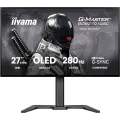 iiyama 27iWIDE LCD G-Master Titan Falcon 2560 x 1440 QHD 280 Hz META 3.0 OLEDpanel USB-Hub (2xOut v3.2) Height Adjust.(15cm) Pivot 1500 cd/m(PeakHDR) 1.500.000:1 Sta