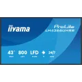 iiyama 43iWIDE LCD 3840 x 2160 4K UHD VA panel IP5X (Front) Fan-less SpeakersHDMI(2x) USB-C(DP-Alt 15 Watt) USB 2x v2.0 800 cd/m 4000:1 StaticContrast 6.5 ms Landscape