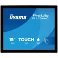 iiyama 15inch PCAP Bezel Free 10P Touch 1024x768 Anti-Fingerprint coating VGA DisplayPort HDMI 330cd/m2 with touch